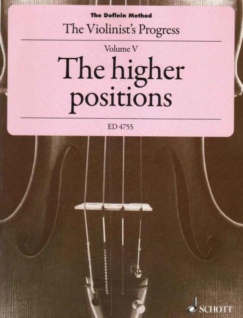 Doflein Method Vol 5 Higher Positions Violin