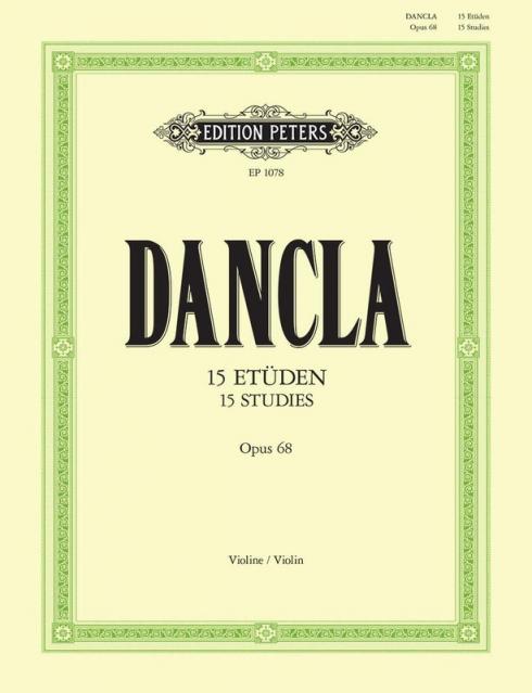 Dancla - 15 Studies Op 68 Violin