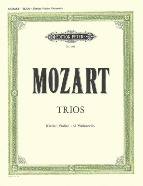 Mozart - Piano Trios Complete Violin/cello/piano