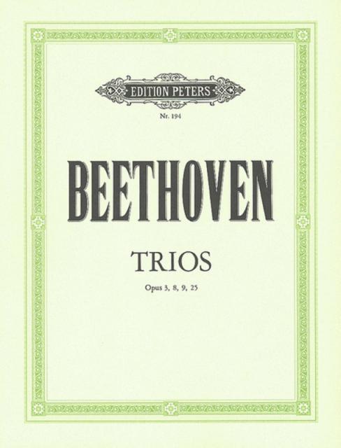 Beethoven - String Trios Op 3/8/9/25