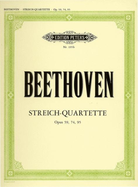 Beethoven - String Quartets Vol 2 Op 59/74/95