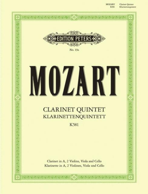 Mozart - Clarinet Quintet A K581 Clarinet/strings