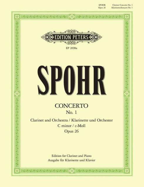 Spohr - Clarinet Concerto No 1 C Min Op 26