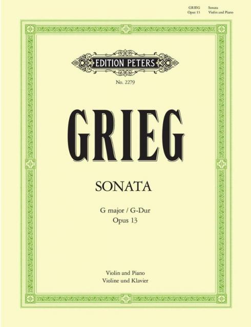 Grieg - Sonata No 2 Op 13 G Violin/piano