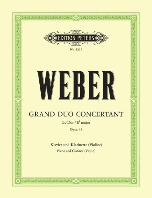 Grand Duo Concertant Op 48 Clarinet/piano