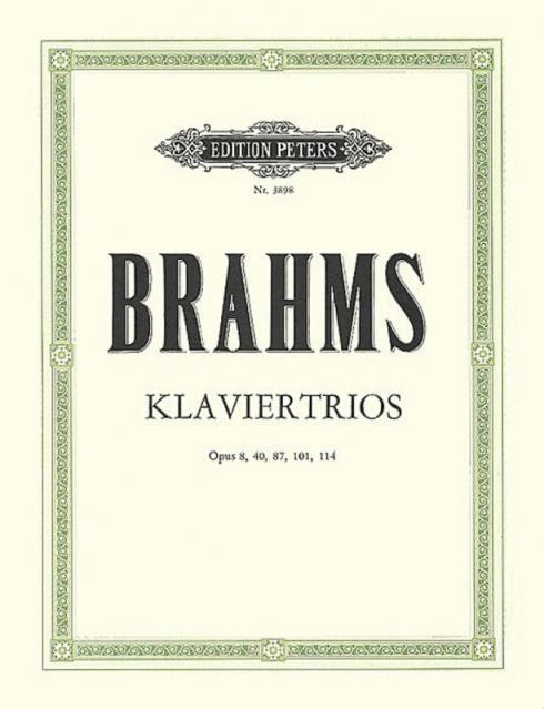 Brahms - Piano Trios Op 8 40 87 101 114 Vln/vc/pno