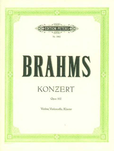 Brahms - Concerto A Min Op 102 Violin/cello/piano