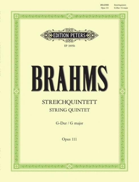 Brahms - String Quintet No 2 G Major Op 111