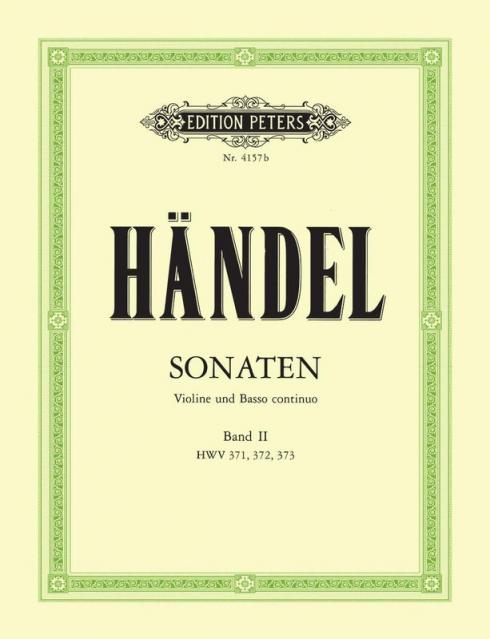 Handel - Sonatas Vol 2 Violin/piano