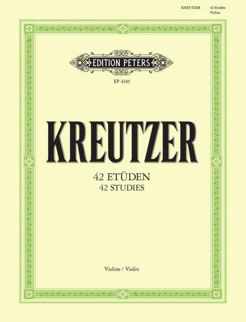 Kreutzer - 42 Etudes Or Caprices Violin