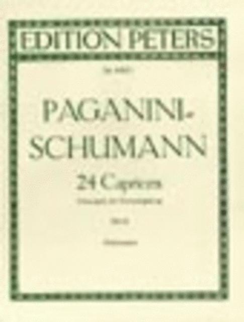 Paganini - 24 Caprices Vol 2 Violin W/ Piano Accomp