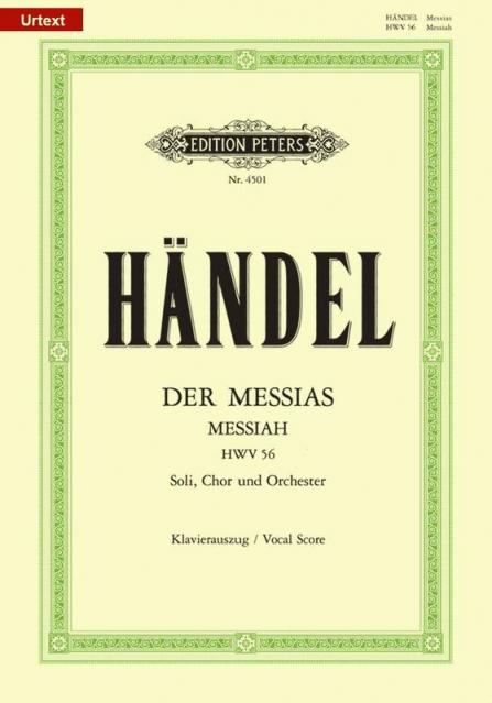 Handel - Messiah Hwv 56 Vocal Score