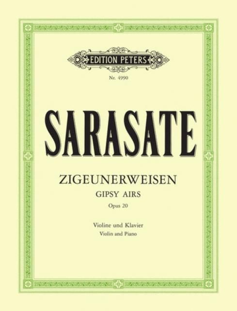 Sarasate - Zigeunerweisen Op 20 Violin/piano