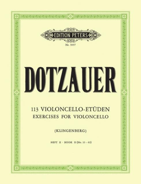 Dotzauer - 113 Exercises Vol 2 Nos 35-62 Cello