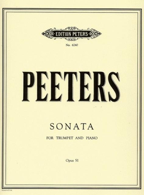 Peeters - Sonata Op 51 Trumpet/piano