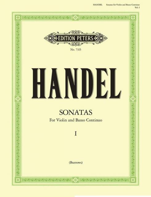 Handel - Sonatas Vol 1 Violin/piano