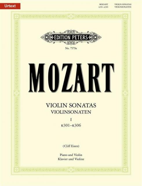 Mozart - Sonatas Vol 1 Nos 1-6 K301-k306 Violin/piano