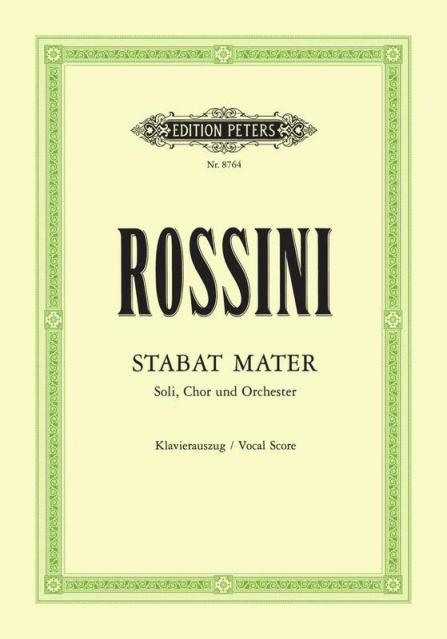 Rossini - Stabat Mater Vocal Score