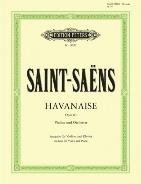 Saint-saens - Havanaise Op 83 Violin/piano