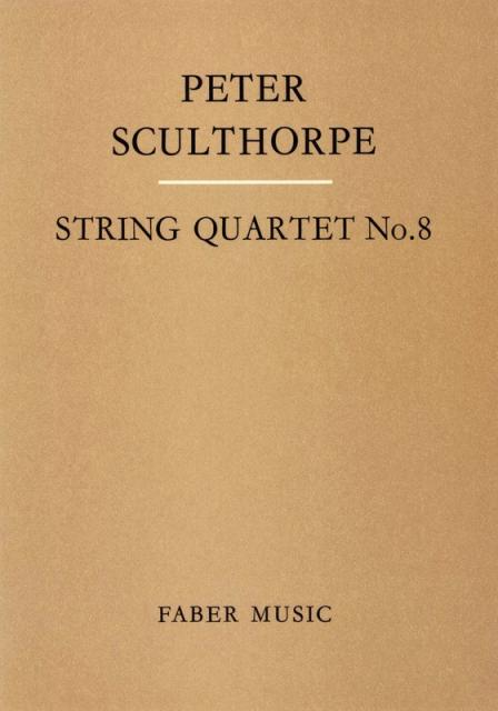 Sculthorpe - String Quartet No 8 Score