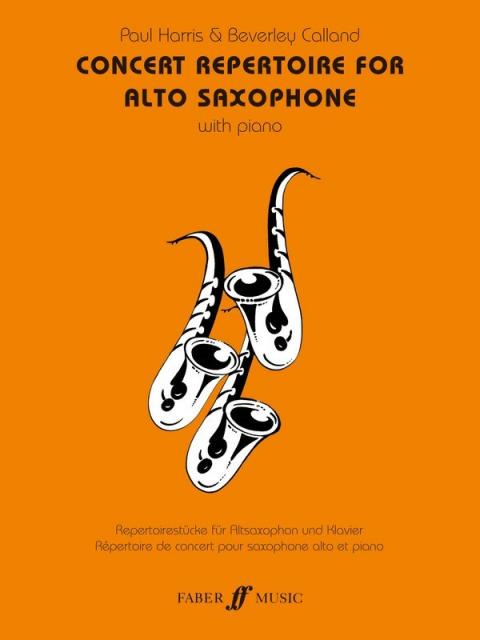 Concert Repertoire Alto Sax/piano