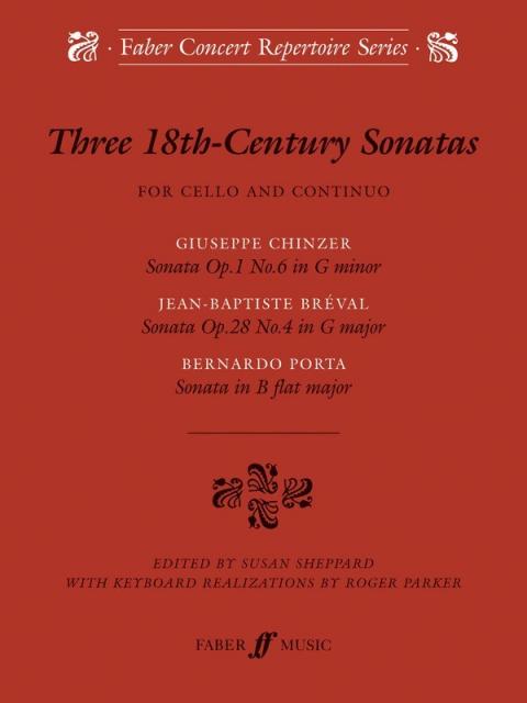 Three 18th Century Sonatas Cello/pno