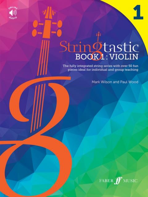 STRINGTASTIC BK 1 VIOLIN BK/OLA