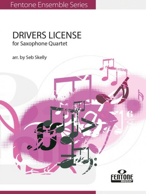 DRIVERS LICENSE AATB SAX QUARTET SC/PTS