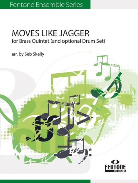 MOVES LIKE JAGGER FOR BRASS QUINTET SC/PTS