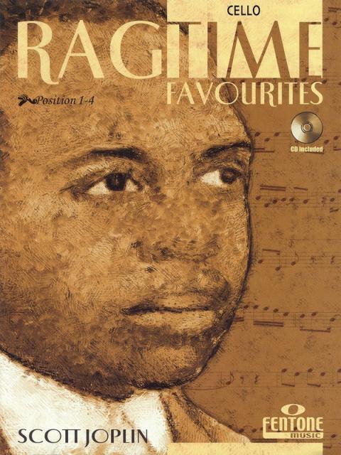 Ragtime Favourites By Scott Joplin Bk/cd Cello