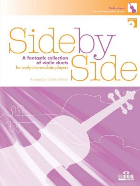 Side By Side Violin Duets Early Interm Bk/cd