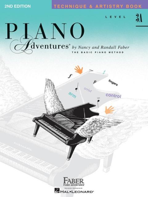 PIANO ADVENTURES TECHNIQUE ARTISTRY BK 3A