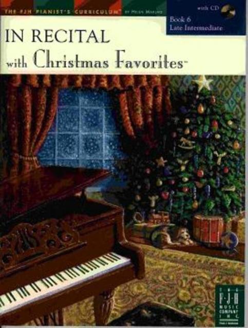 In Recital With Christmas Favourites Bk 6 Bk/cd