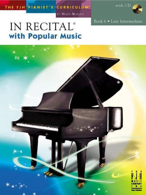 In Recital With Popular Music Bk 6 Bk/cd