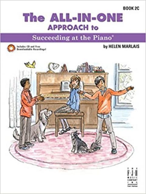 ALL IN ONE APPROACH SUCCEEDING PIANO BK 2C