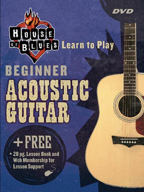 House Of Blues Learn To Play Beg Acoustic Gtr Dv