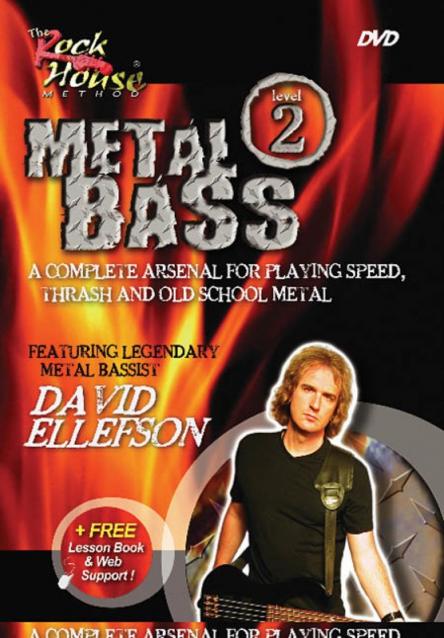 Metal Bass Lvl 2 Feat David Ellefson Dvd