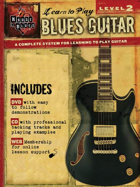 House Of Blues Learn To Play Blues Gtr Lvl 2 Bk/