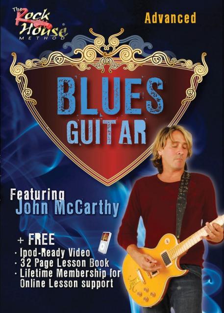 Blues Guitar Advanced Feat John Mccarthy Dvd