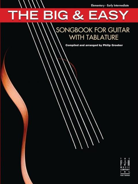 Big & Easy Songbook For Guitar With Tablature