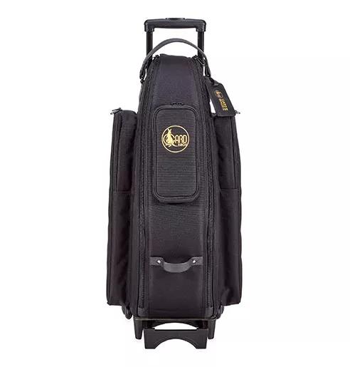 Gard 104-WBFSK Alto Sax Wheelie - Synthetic with Leather trim