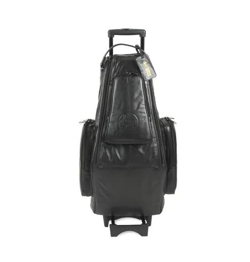 Gard 124-WBFLK Doubler's Alto Sax Wheelie (2 Alto Sax, or Alto + Soprano Sax) - Leather