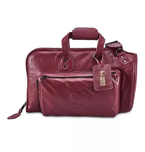 Gard 3-MLY Single Cornet Gig Bag - Leather Burgundy