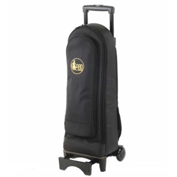 Gard 1-WBFSK Single Trumpet Wheelie Gig Bag - Synthetic Black