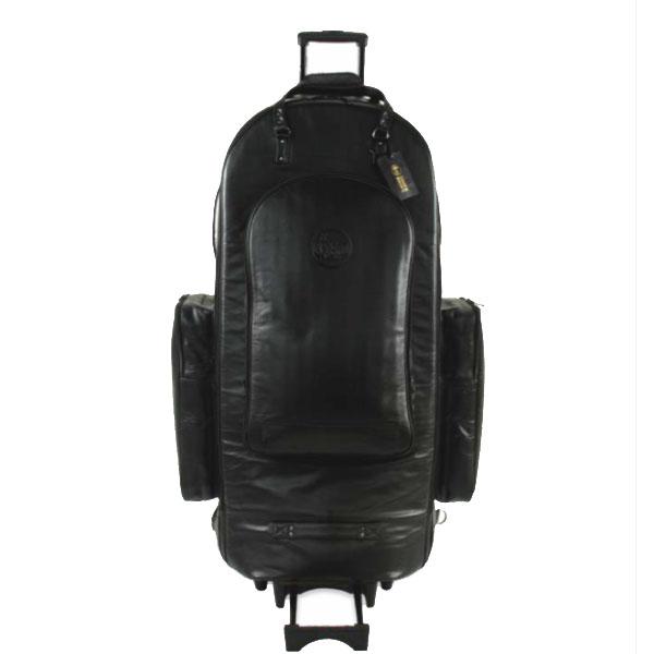 Gard 62-WBFLK 4/4 Small Tuba Wheelie - Leather (Bell upto 16")