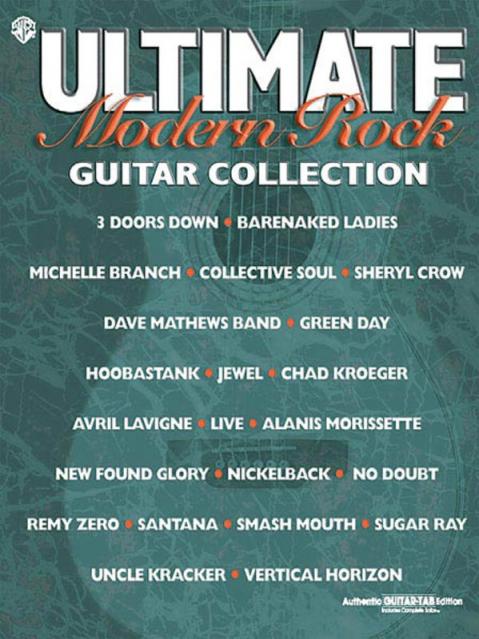 Ultimate Modern Rock Guitar Collection Gtr Tab