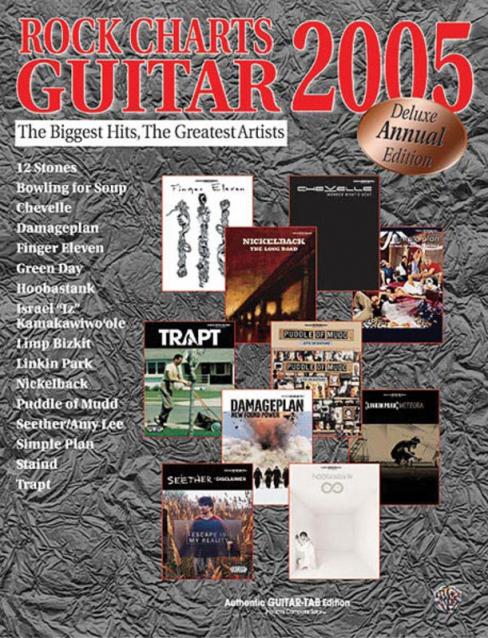 Rock Charts Guitar 2005 Gtr Tab