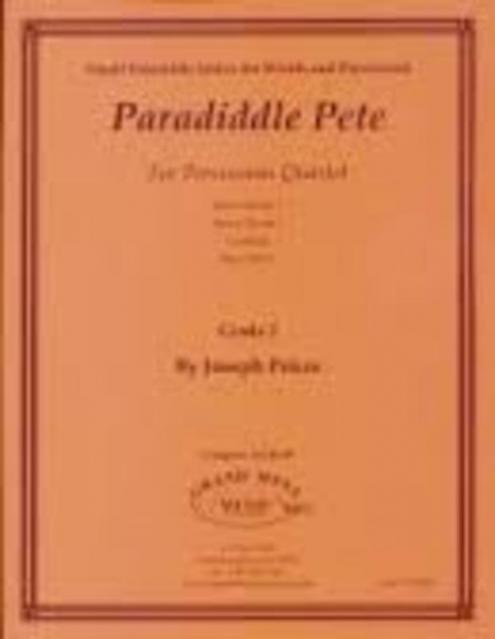 Paradiddle Pete Percussion Quartet Gr 2