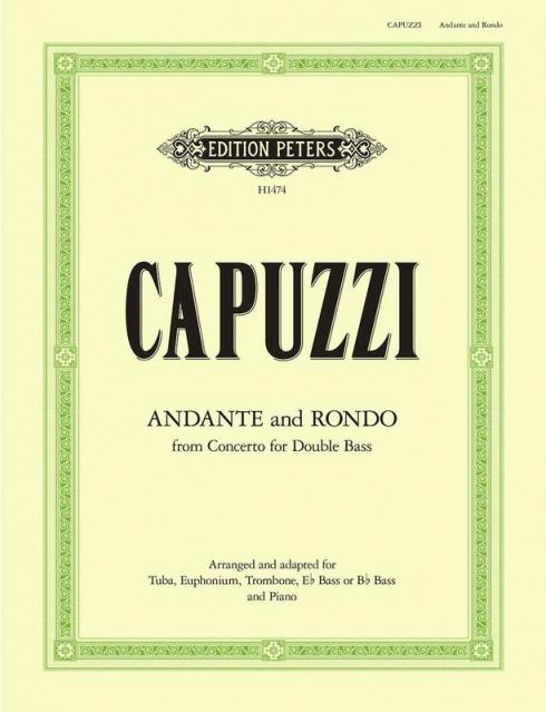 Capuzzi - Andante And Rondo Trb Or Tuba/pno