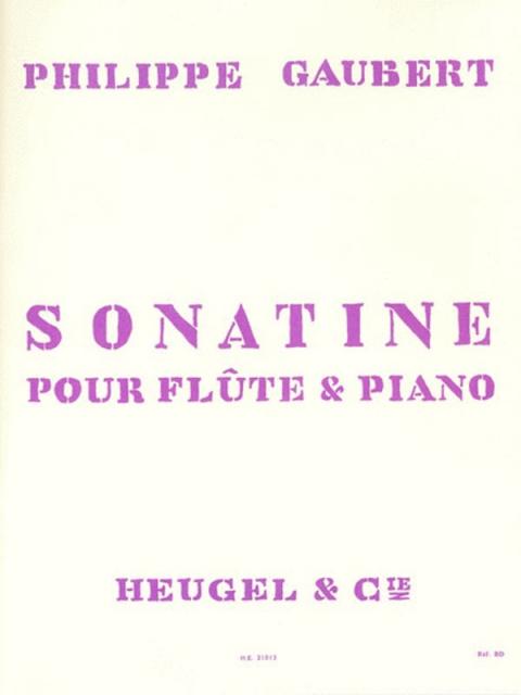 Sonatine Flute And Piano